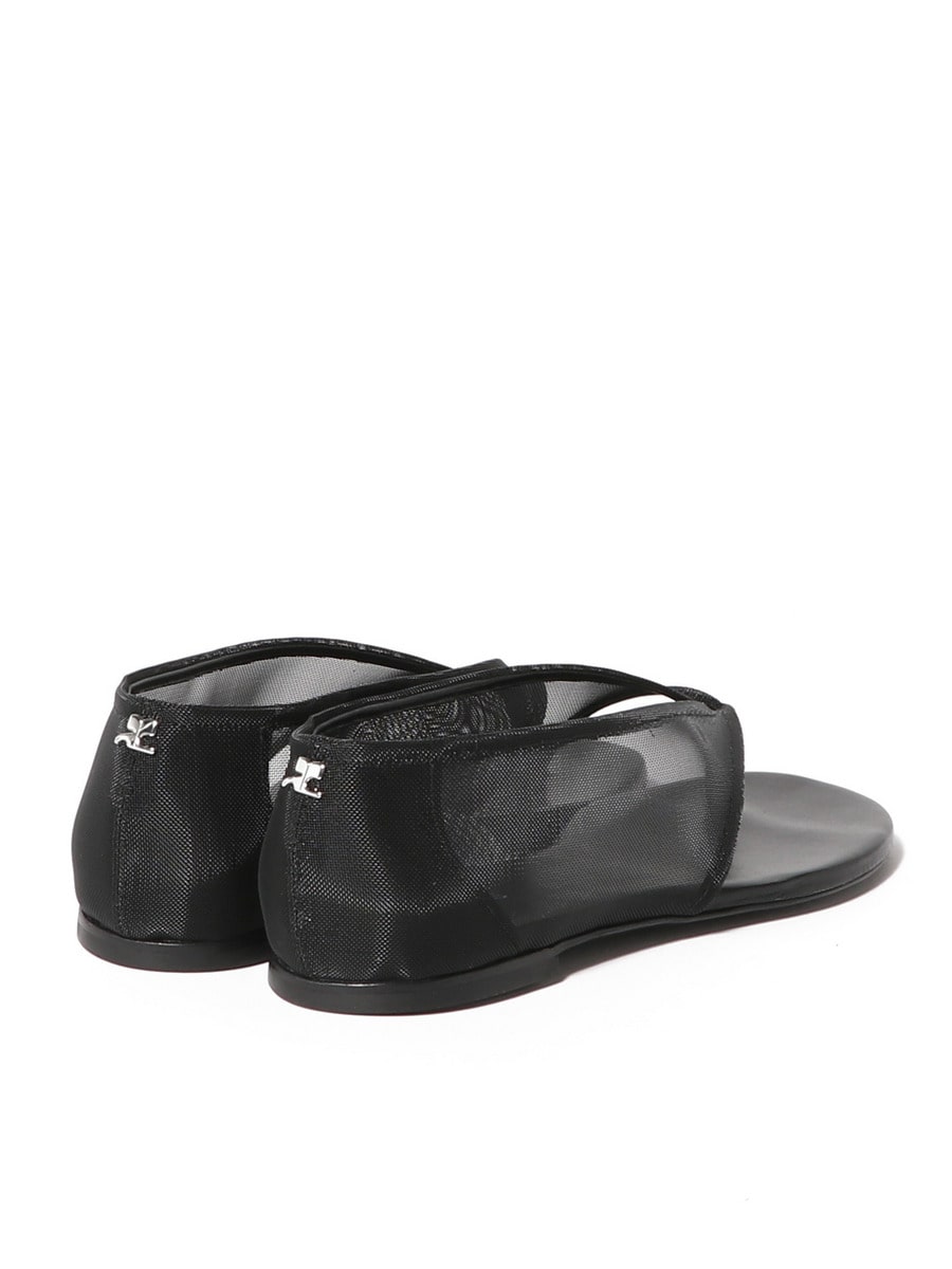 COURREGES / WRAPPED MESH THONGS サンダル｜ESTNATION ONLINE