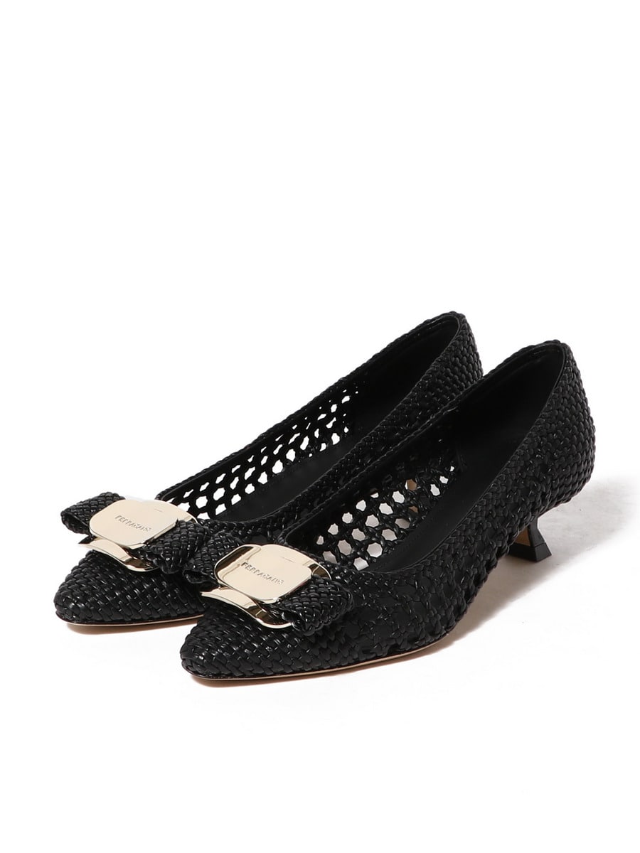 Salvatore Ferragamo / ZELMA オーナメント パンプス｜ESTNATION