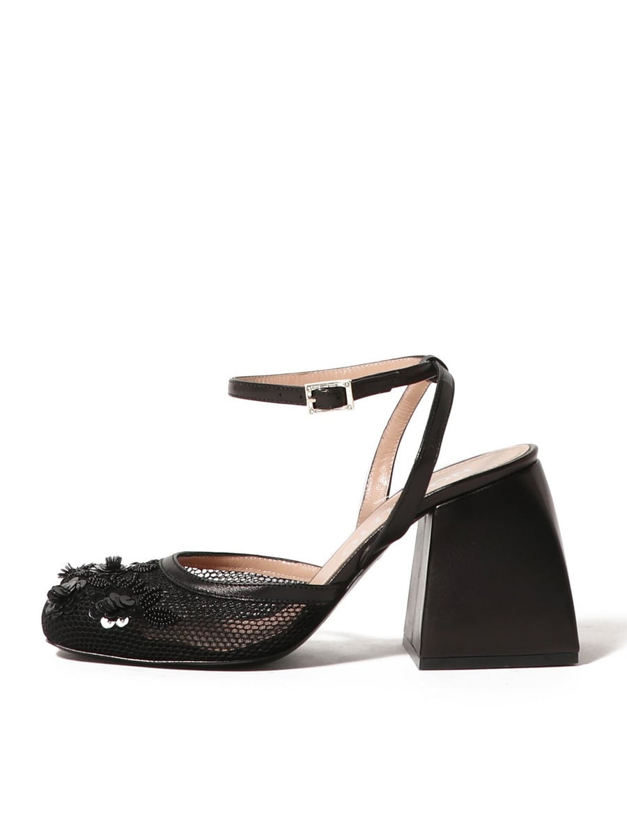 NODALETO / ナッパ フラワー メッシュ パンプス|ESTNATION NODALETO / ナッパ フラワー メッシュ パンプス|ESTNATION