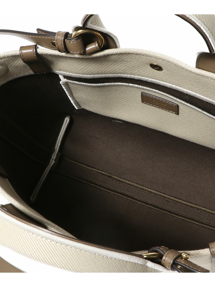 クロエ Chloe CHLOE CARRY スモール トートバッグ Chloé キャンバス製Chloé Carryスモールトートバッグ の茶色