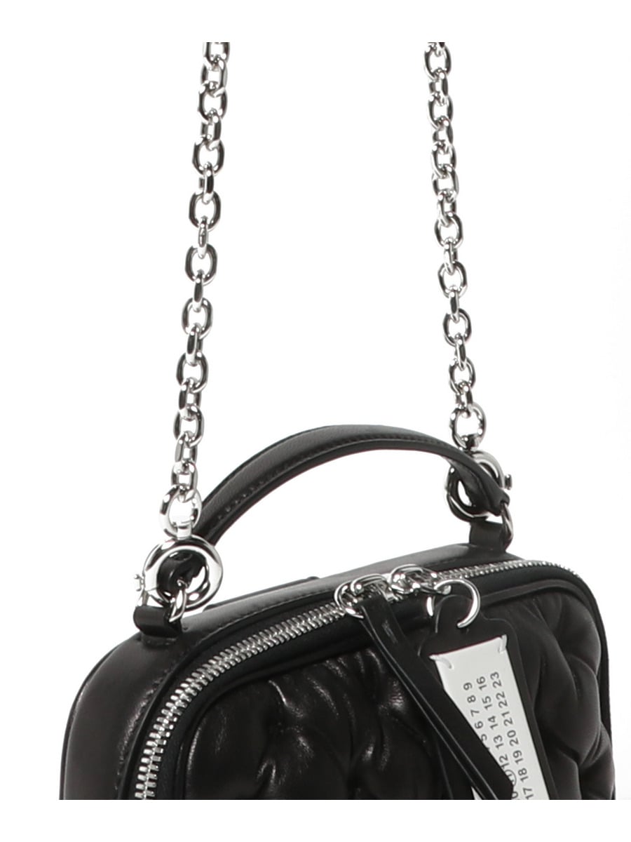 【緊急入荷】★MAISON MARGIELA☆ファイアーミニブラックバッグ エムエムシックス メゾン マルジェラ MM6 Maison Margiela