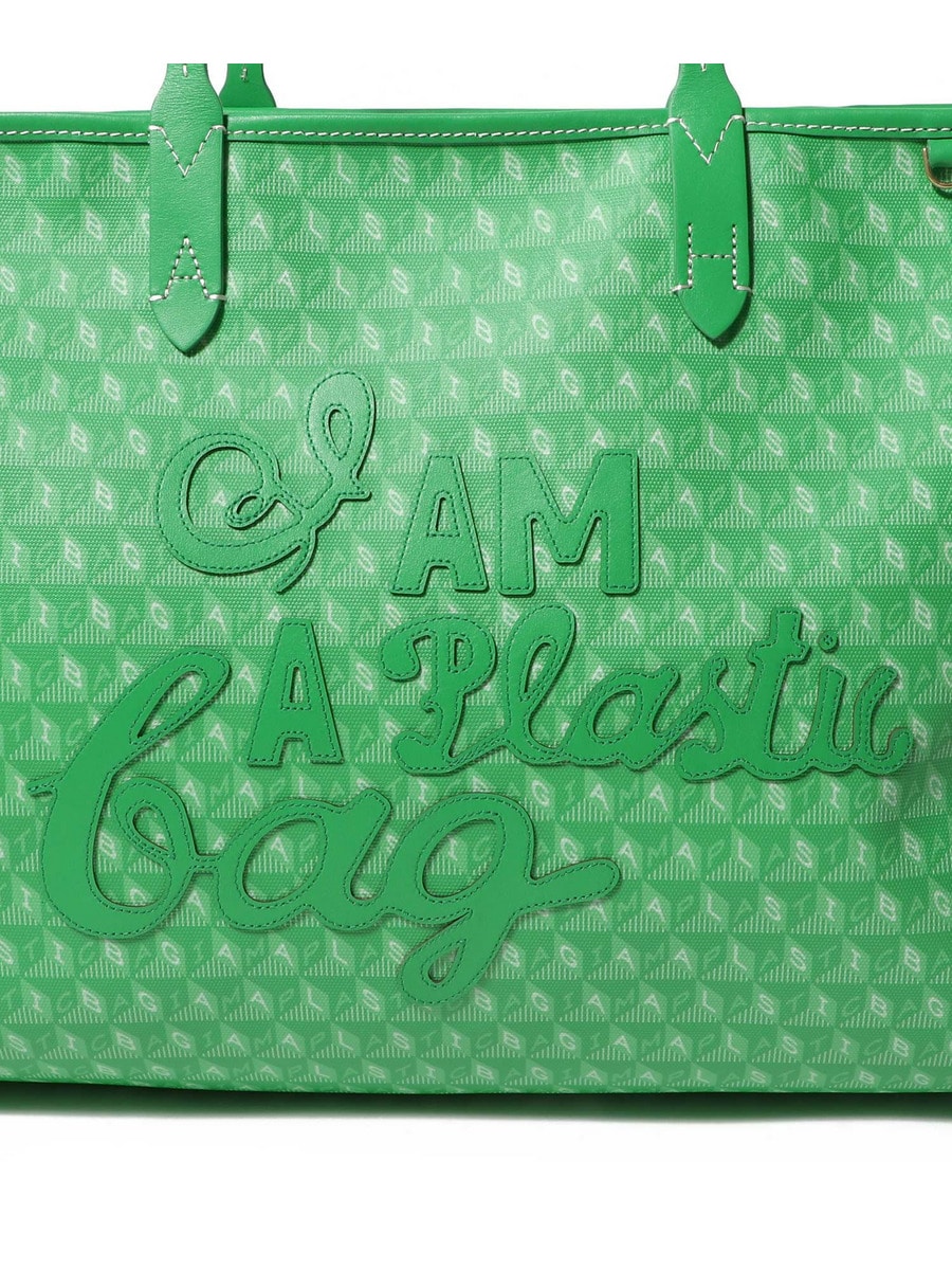ANYA HINDMARCH / I AM A Plastic Bag モチーフジップトート