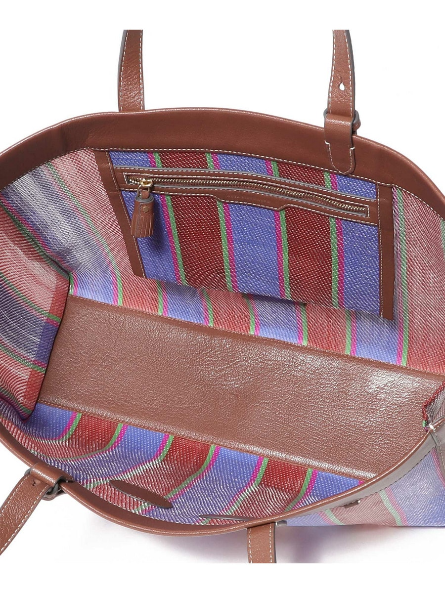 ANYA HINDMARCH / EYES ストライプ トートバッグ｜ESTNATION
