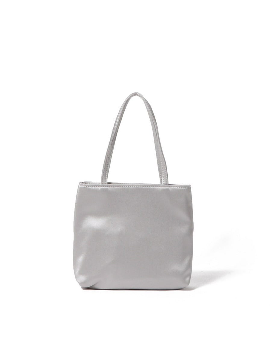美品☆plage☆Hai☆シルクミニバッグ☆ブラウン☆保存袋 - メルカリ