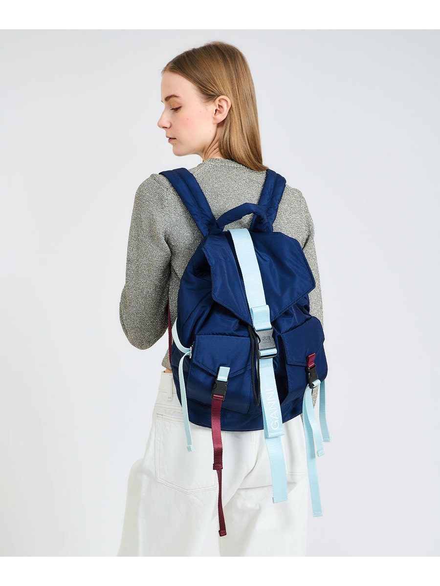 GANNI / リサイクルテックバックパック｜ESTNATION ONLINE STORE