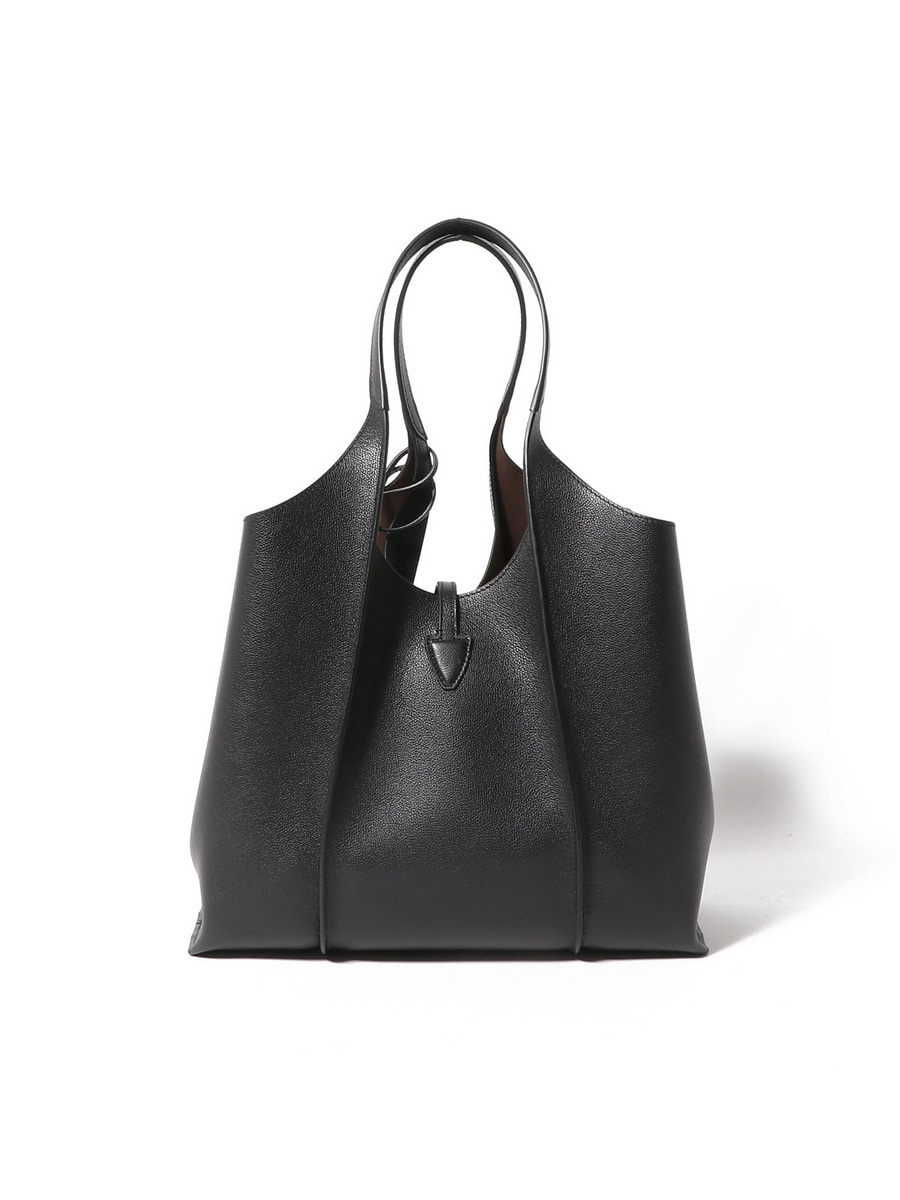 【TOD'S】ミディアムショッピングバッグ Woman ブラウン レザー ショッピング バッグ ミディアム