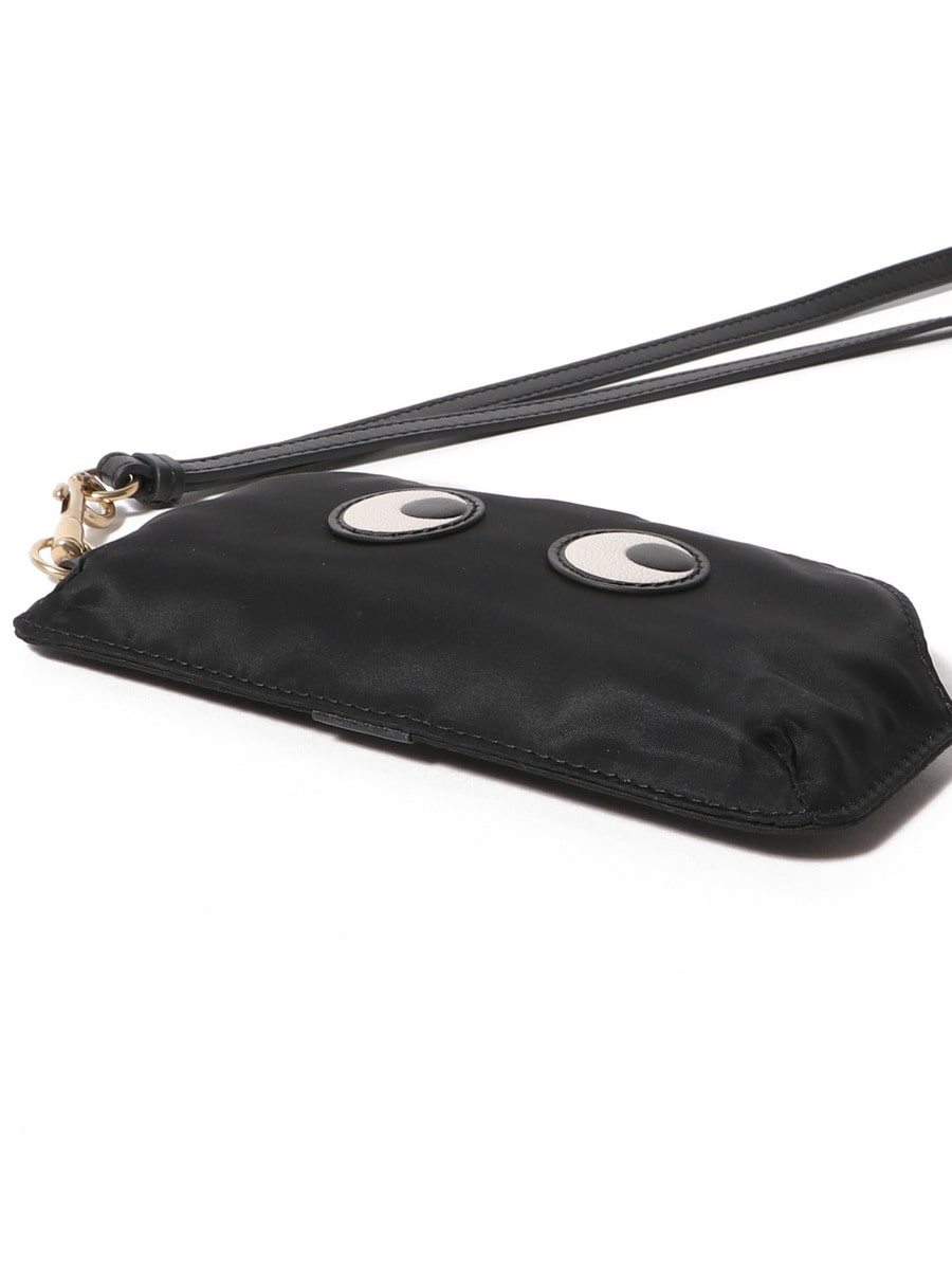 関税・送料なし【ANYA HINDMARCH】Eyesナイロンメガネポーチ ANYA HINDMARCH - アニヤハインドマーチ EYES ポーチ ナイロン