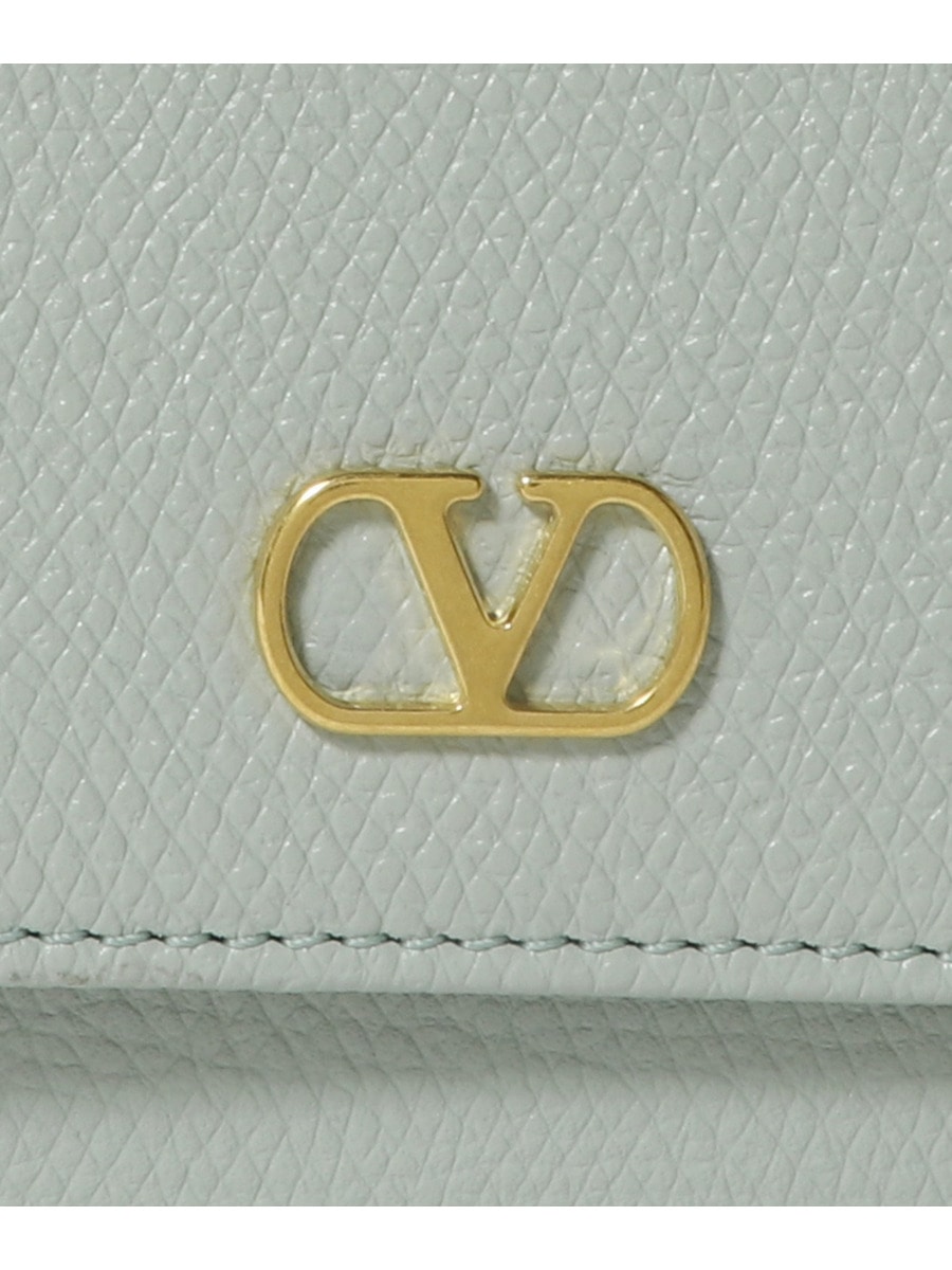 ♦VALENTINO♦ロゴ カードホルダー☆正規品☆ 関税負担なし☆VALENTINO ヴァレンティノ Vロゴ カードホルダー