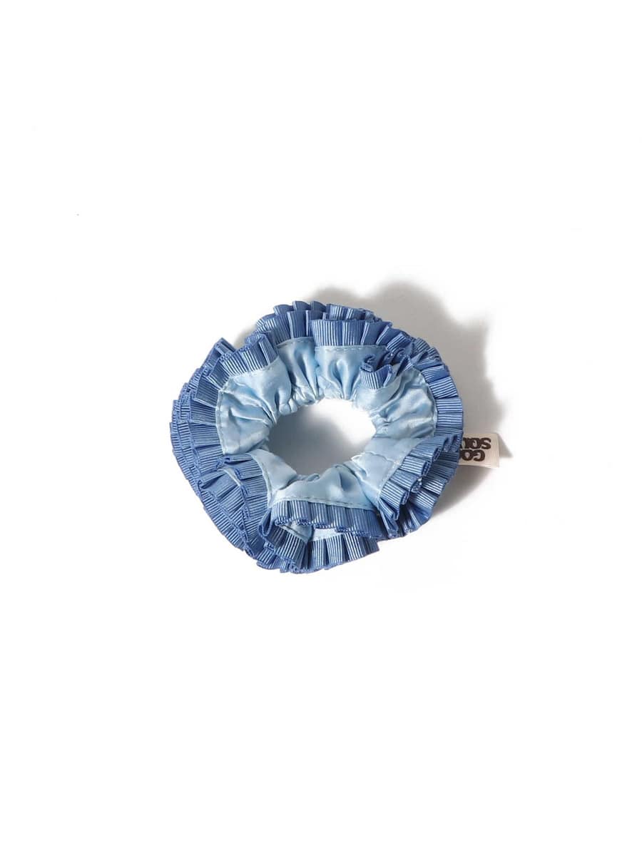 GOOD SQUISH / BABY COWBOY BLUE SILK シュシュ｜ESTNATION