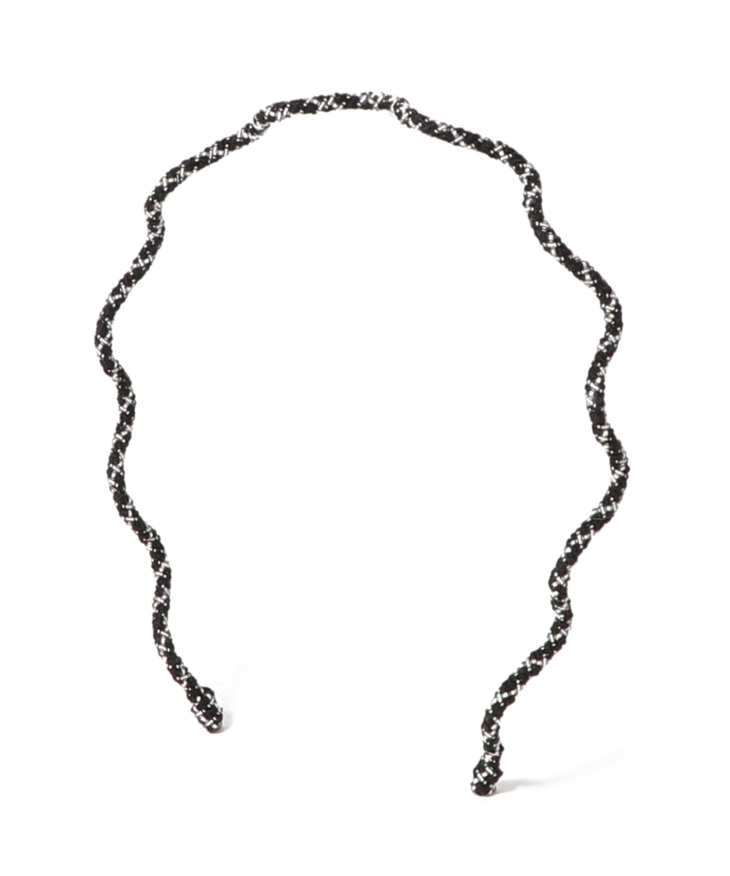 Ariel Wave Tweed hairband カチューシャ