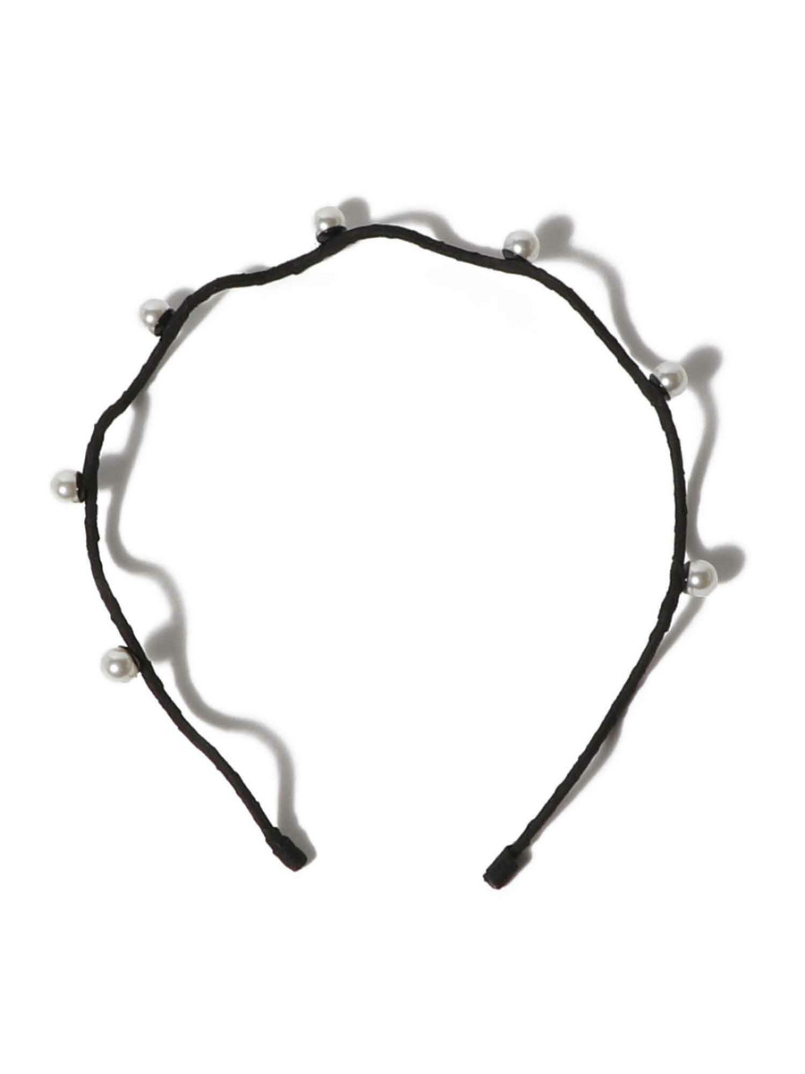 SCHO / Ariel Wave Pearl Hairband カチューシャ｜ESTNATION