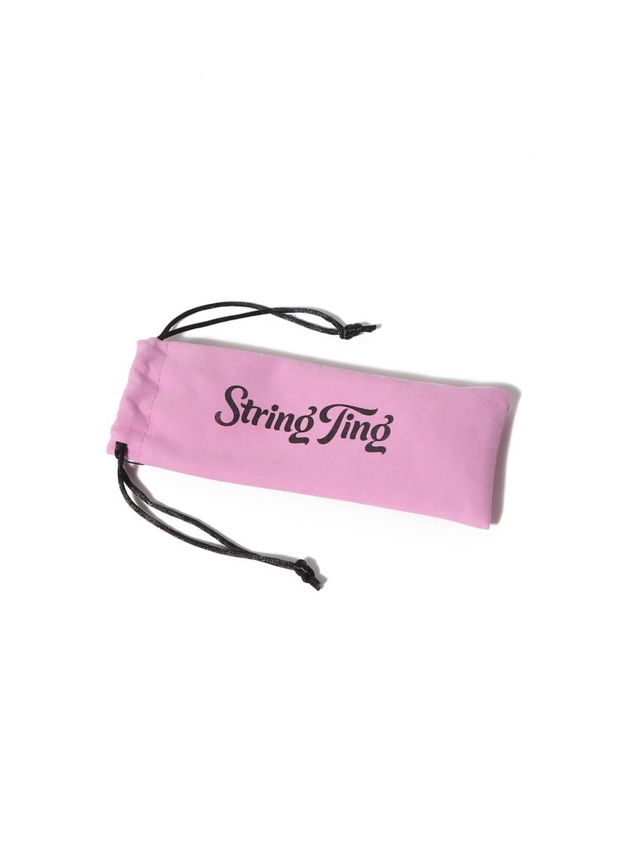 【String Ting】ビッグラブバッグチャーム String ting / Big Love Obsidian Shorty バッグチャーム