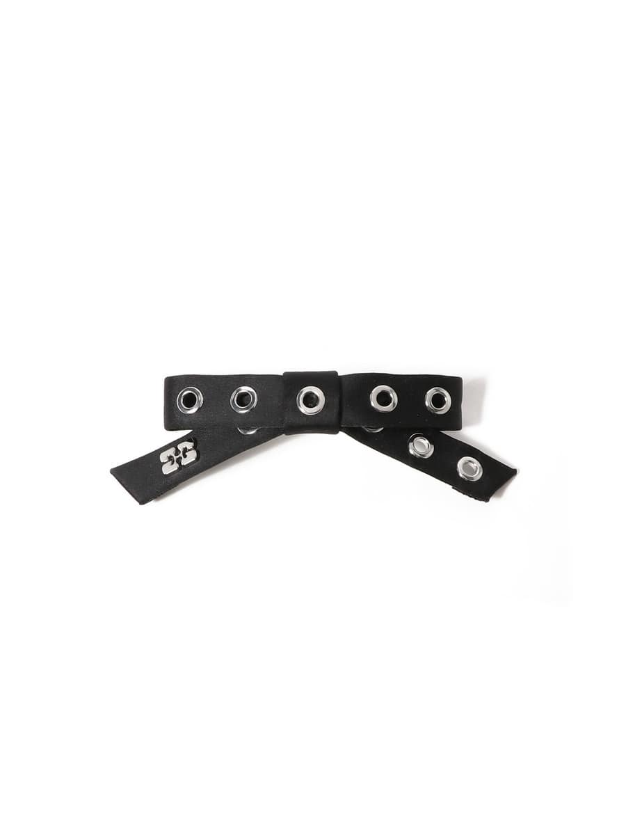関送込【GANNI】アイレット リボン バレッタ 関送込【GANNI】アイレット リボン バレッタ (Ganni/ヘア