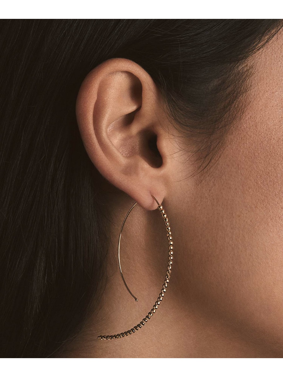 MIZUKI / K14YG スモールバナナフープピアス｜ESTNATION ONLINE