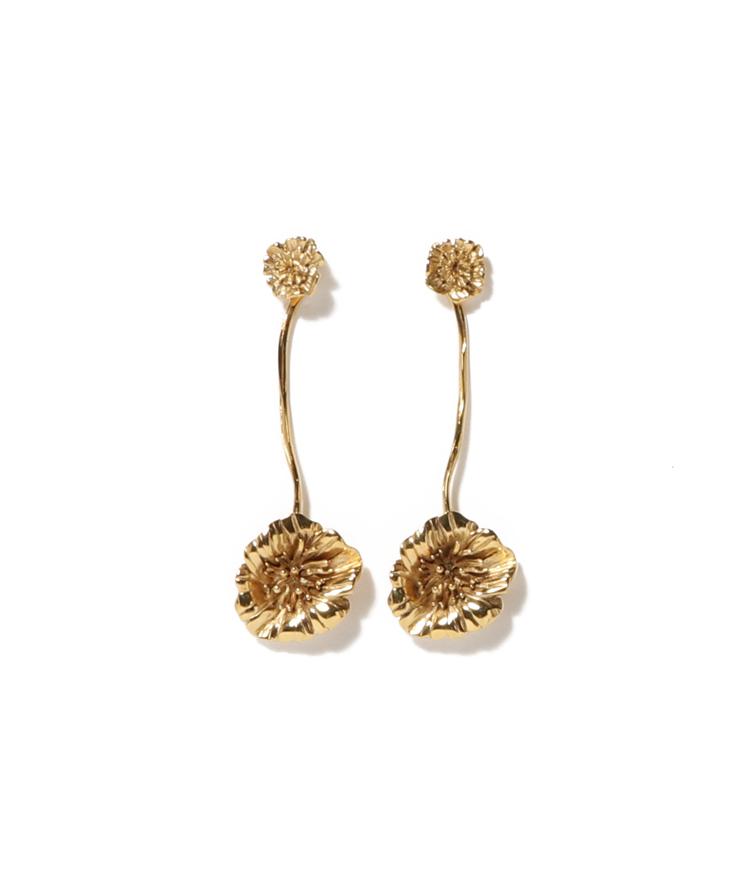 Fleur de Pavot Pendant ピアス