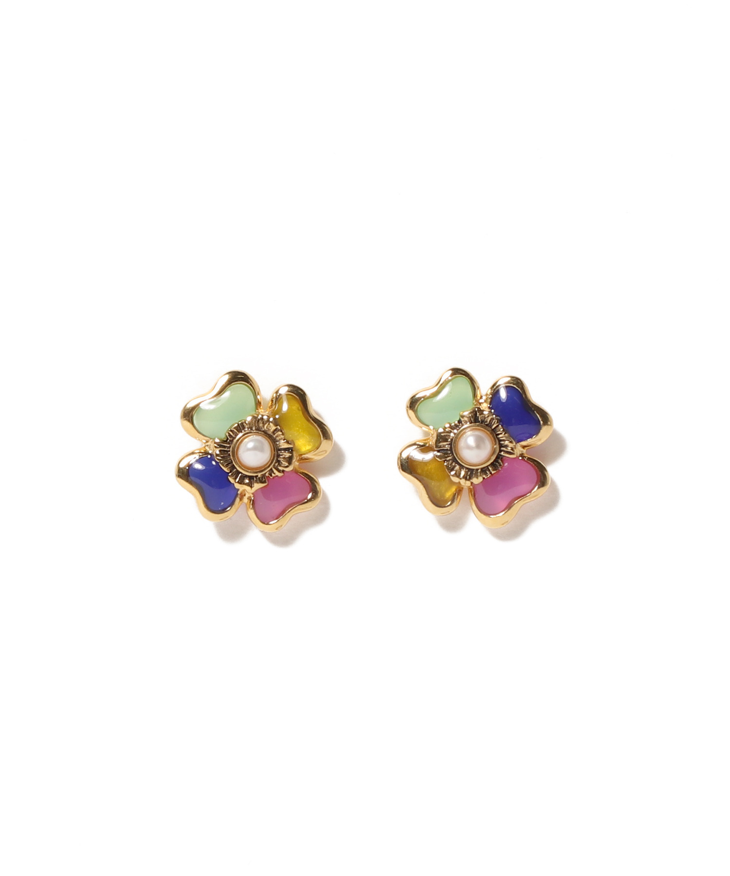 Mini Trèfle Stud ピアス