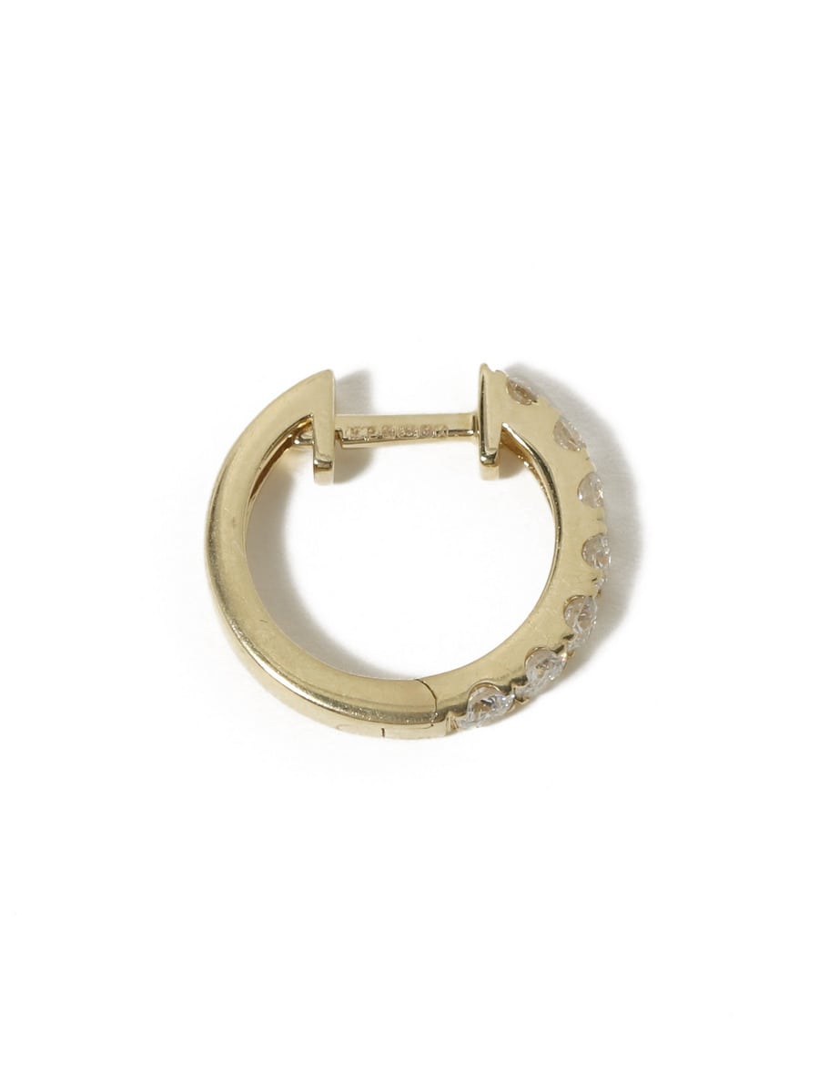 ROBINSON PELHAM / オーブ フープ ダイヤモンド ピアス｜ESTNATION