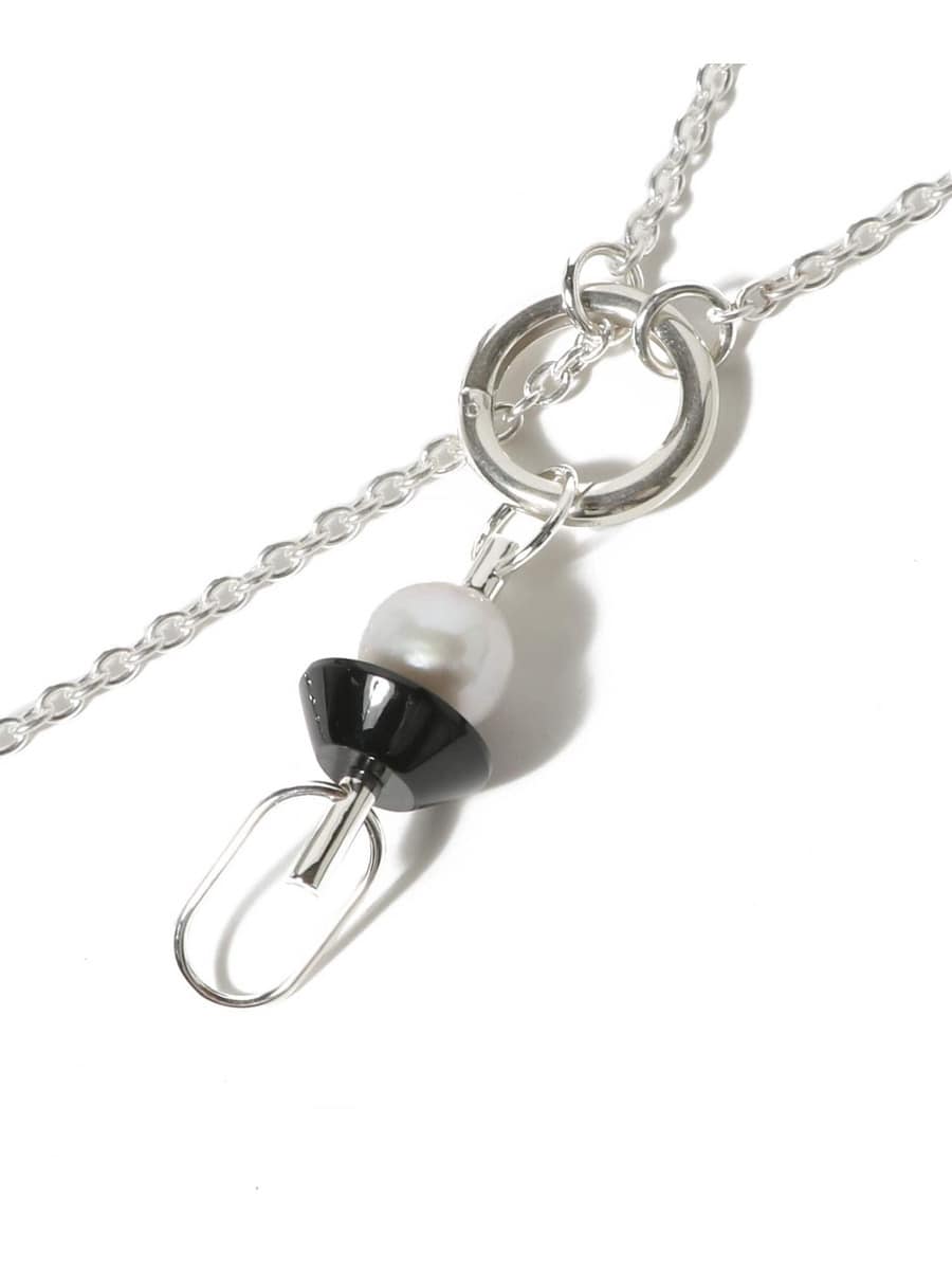 【VAQUERA】D'heygereエディション 2.0 チャームネックレス D'HEYGERE x VAQUERA CHARM NECKLACE 2.0 / SILVER/WHITE | MEN