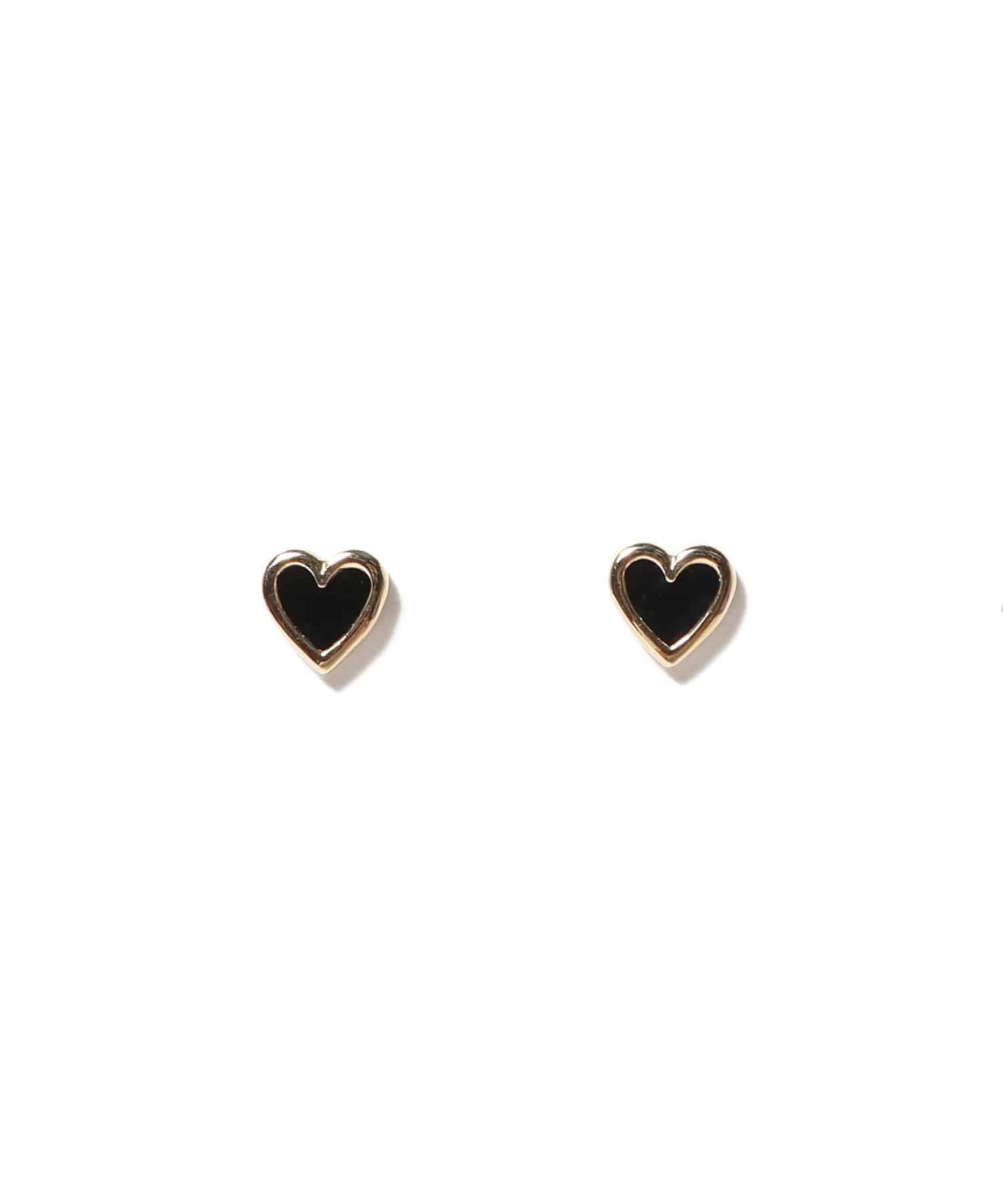 Vis stone heart ピアス