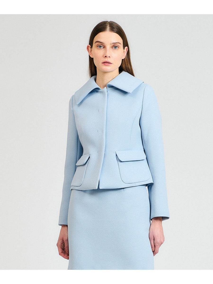 ビッグカラ－ コンパクト ジャケット