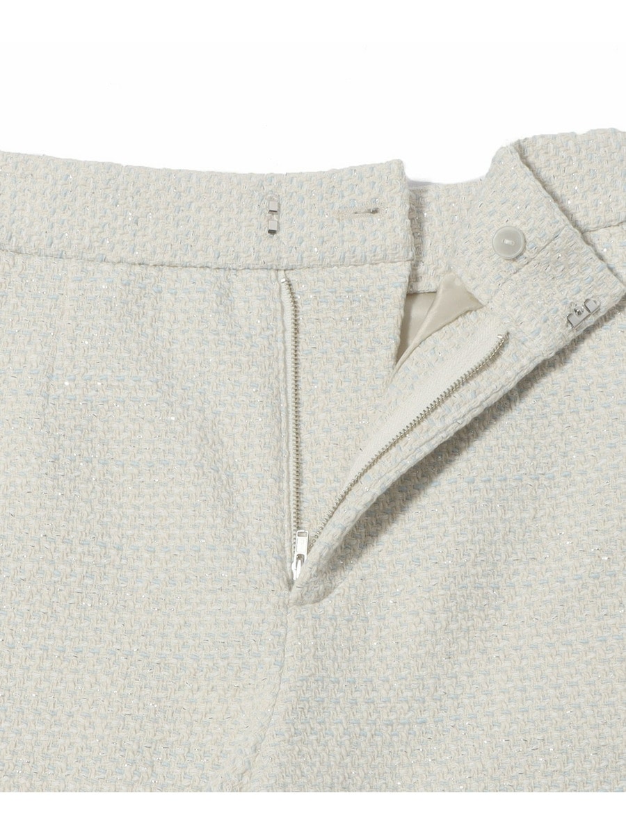 ENEU ミックスツイードラップショートパンツ ESTNATION / ミックスツイードライクショートパンツ｜ESTNATION