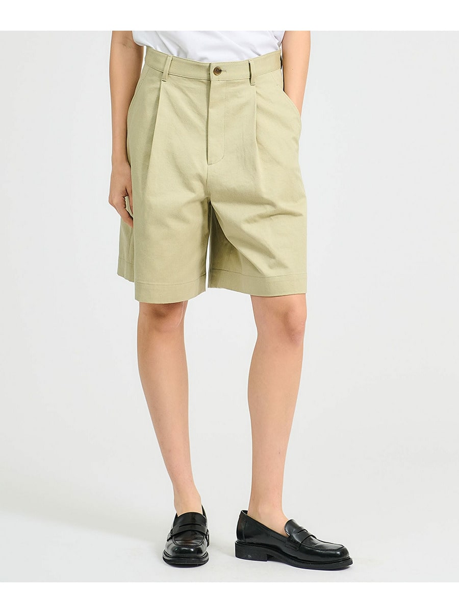 ESTNATION / タック バミューダ パンツ|ESTNATION ONLINE STORE ESTNATION / タック バミューダ パンツ|ESTNATION ONLINE STORE