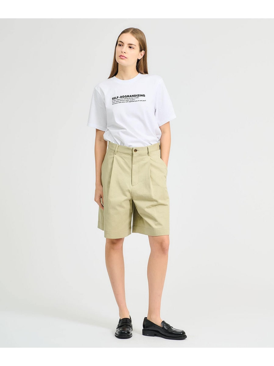 ESTNATION / タック バミューダ パンツ|ESTNATION ONLINE STORE ESTNATION / タック バミューダ パンツ|ESTNATION ONLINE STORE