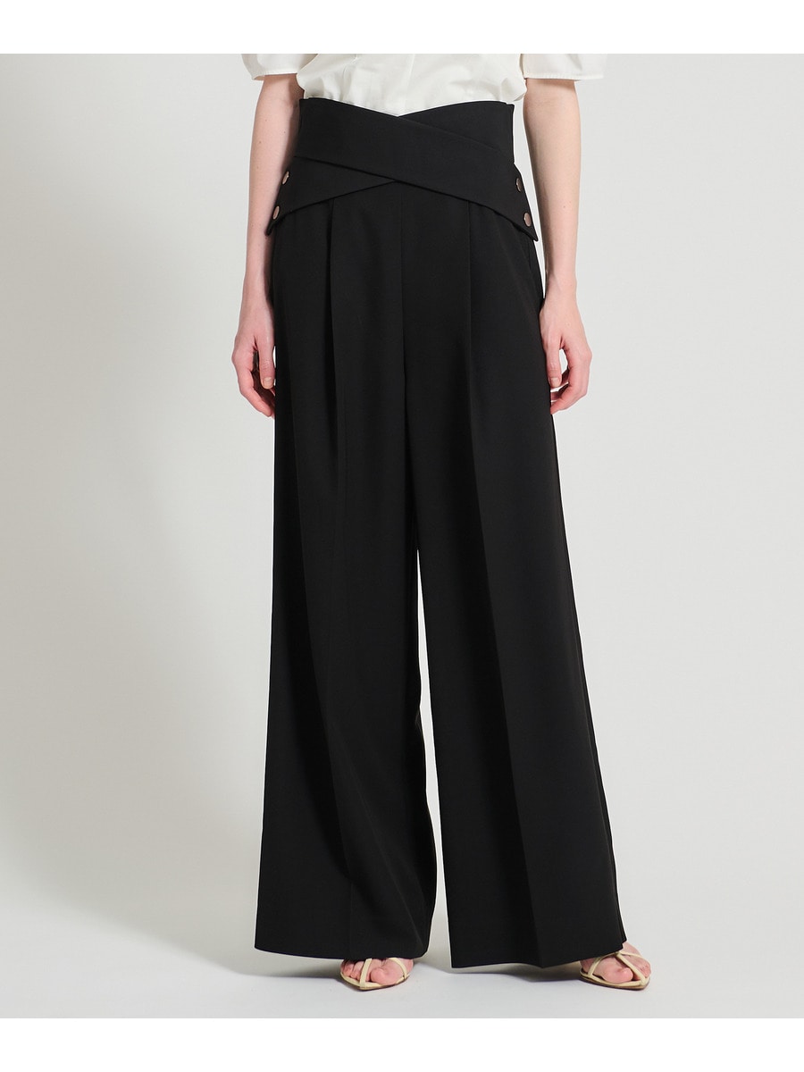 ESTNATION / ポリエステル アセテート クロスベルト パンツ｜ESTNATION