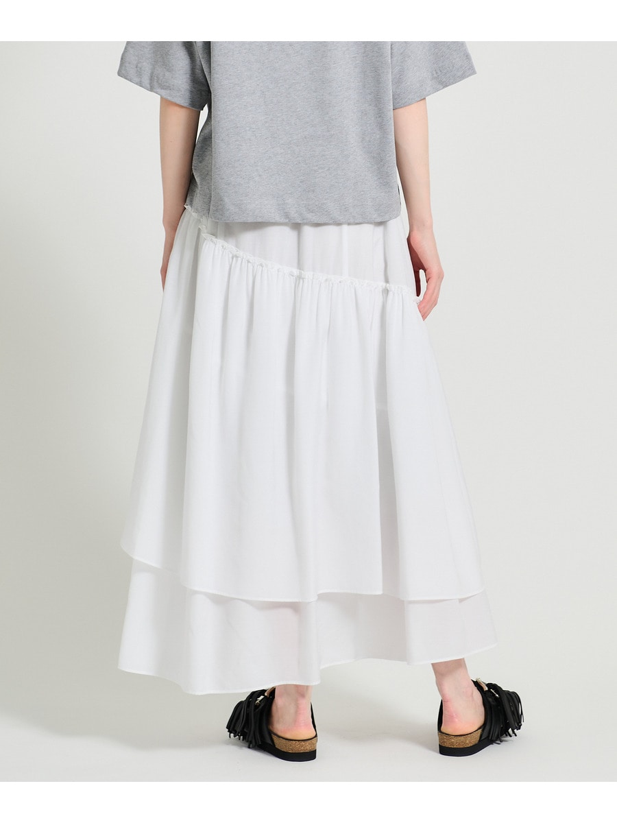 ✨未使用品✨【COLUMN】 エストネーション アシンメトリー フレアスカート COLUMN / アシンメトリーフレアスカート＜ARCHIVE＞｜ESTNATION