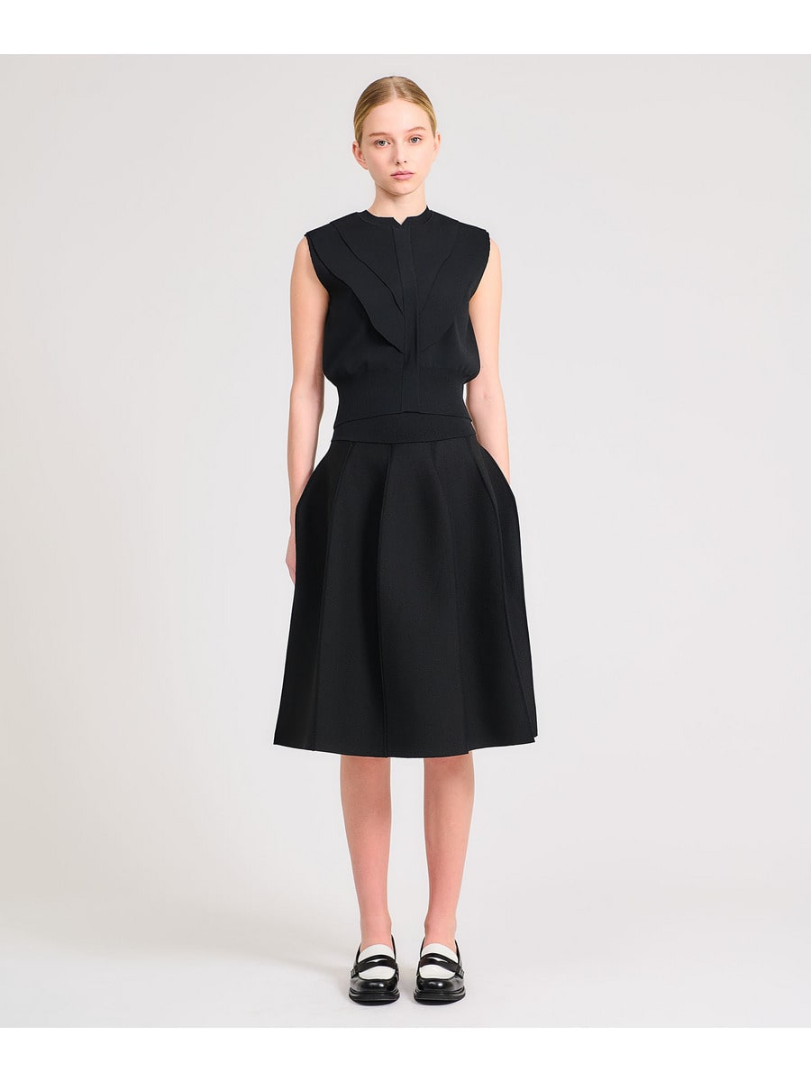 ESTNATION ニット チュールフレアスカート ESTNATION スカート / フレア ニット : ZOZOTOWN Yahoo!店