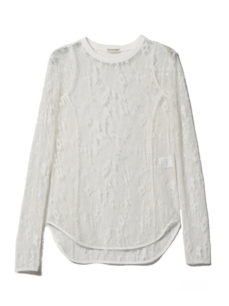 ESTINATION オフホワイト長袖ワンピース　エストネーション　38サイズ ESTINATION オフホワイト長袖ワンピース エストネーション 38