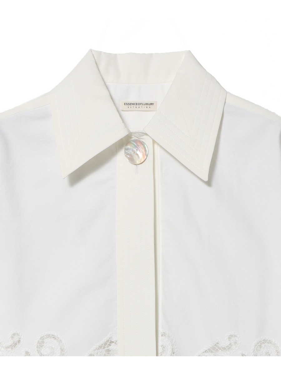 ESSENCEOFLUXURY / エンブロイダリー シャツ｜ESTNATION ONLINE STORE