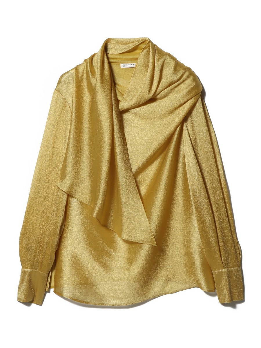 シャイニー ブラウス