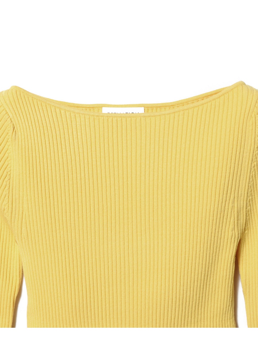 ESTNATION / カップ付きボートネックニット｜ESTNATION ONLINE