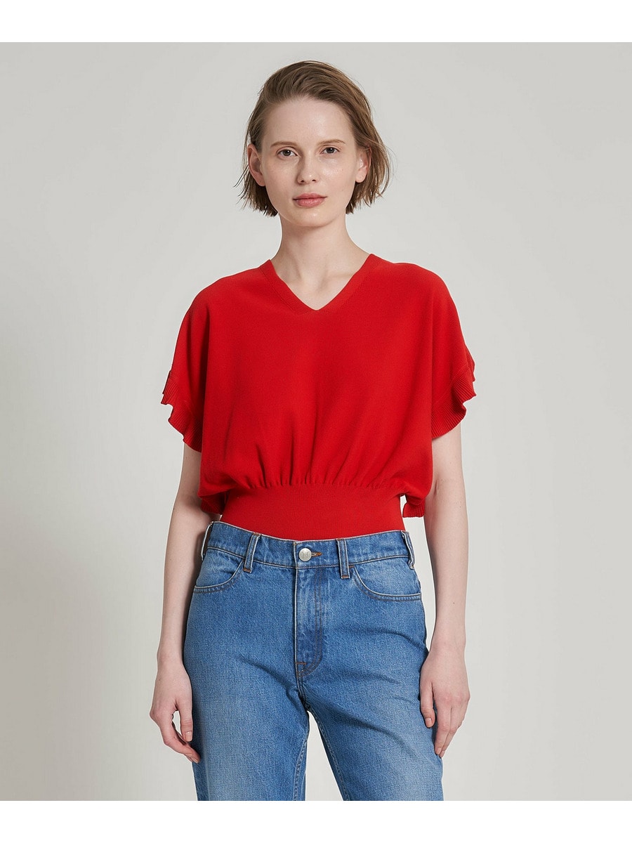 ESTNATION / フリル ショルダー ニット｜ESTNATION ONLINE STORE