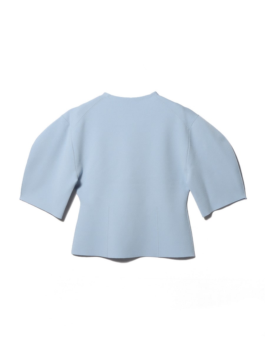 ストレッチ ミラノリブニットTシャツ