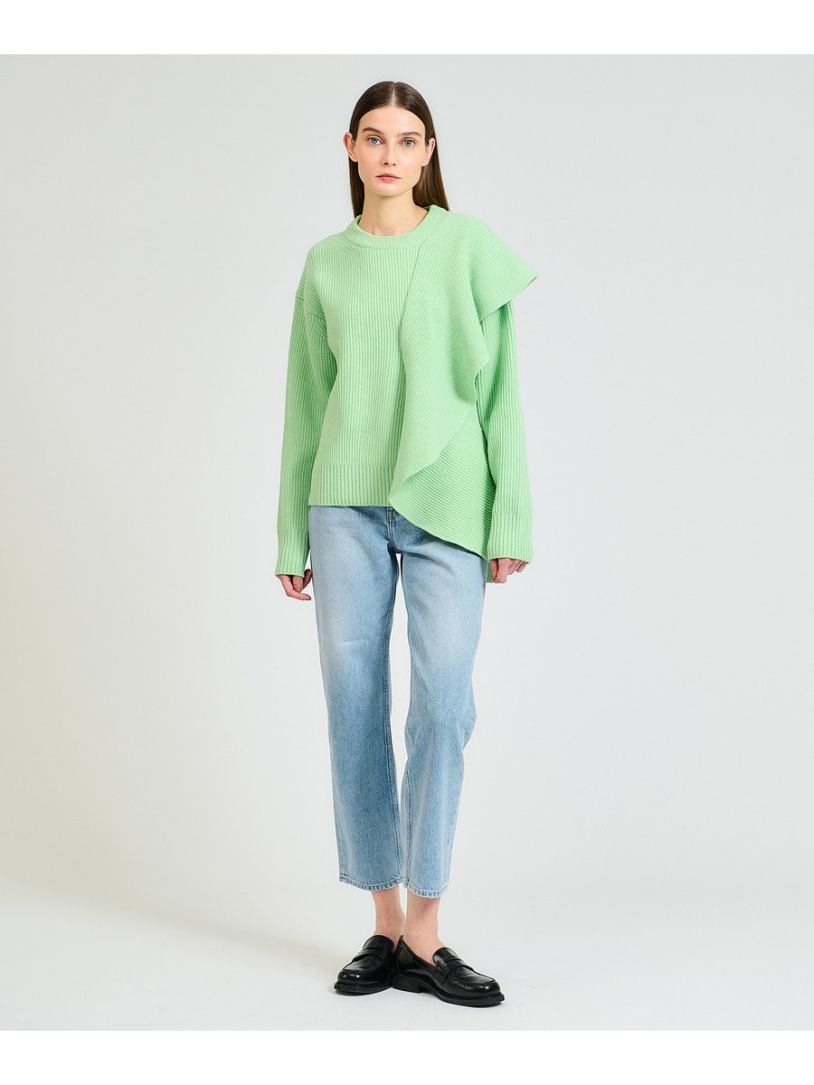ESTNATION / ラッフルショルダーニット｜ESTNATION ONLINE STORE