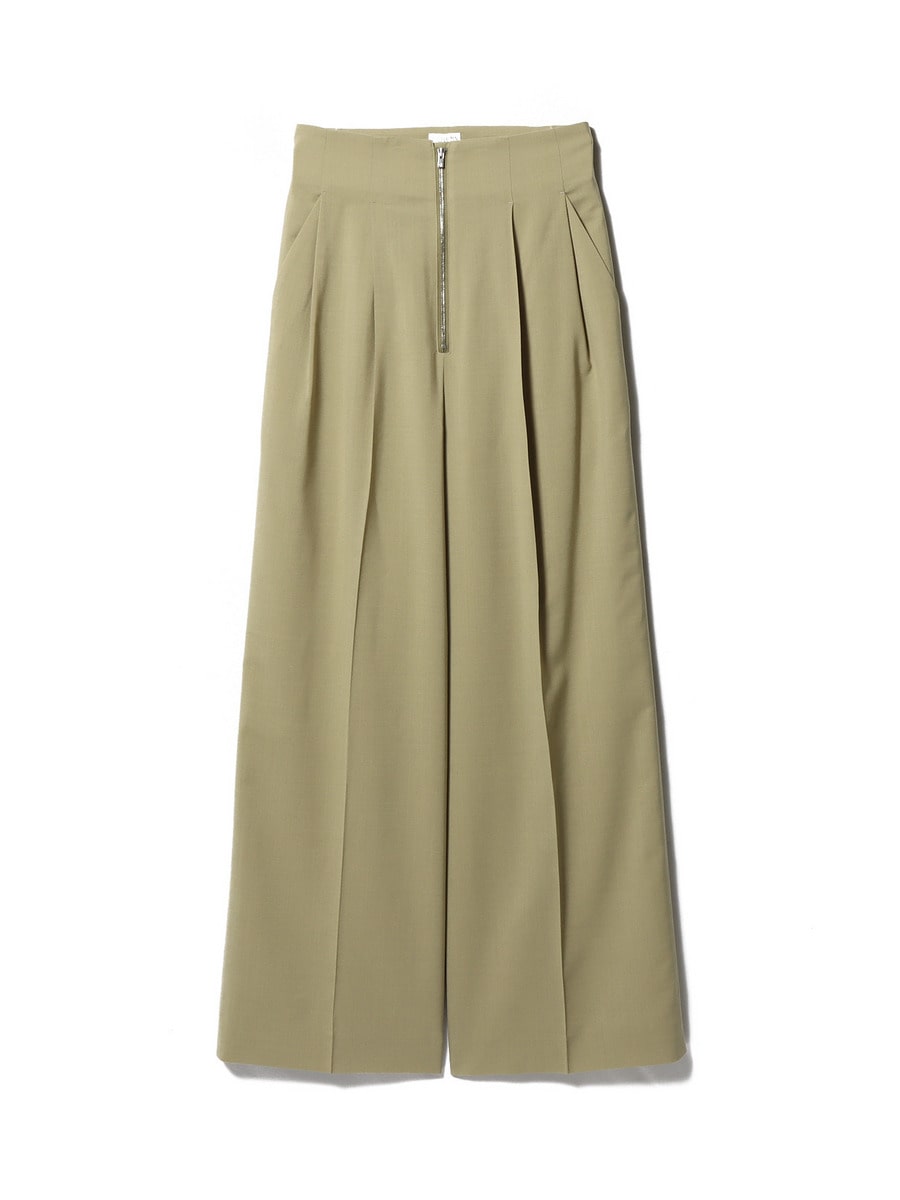 NUMBER M エストネーション別注　パンツ COLUMN / ハイウエストワイドパンツ＜PERMANENT＞｜ESTNATION