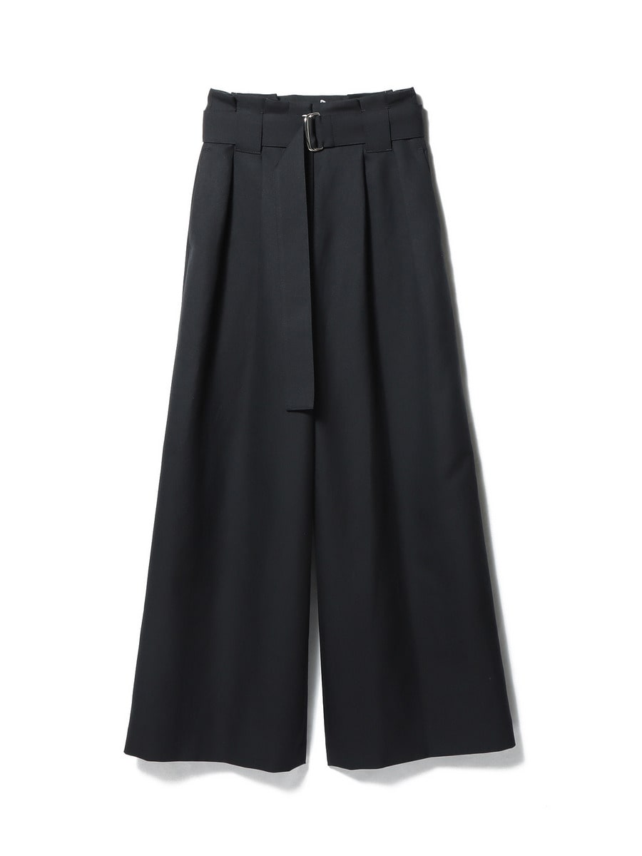 【新品定価3.8万】ESTNATION　COLUMN コットンパンツ　ブラックM COLUMN / タックワイドパンツ＜THE COLUMN＞｜ESTNATION ONLINE