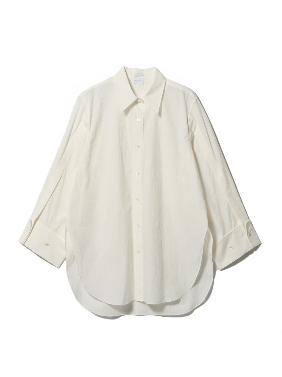 エストネーション コットンシャツ 2024 36 S 現行 ホワイト ESTNATION / コットンシャツ｜ESTNATION ONLINE STORE