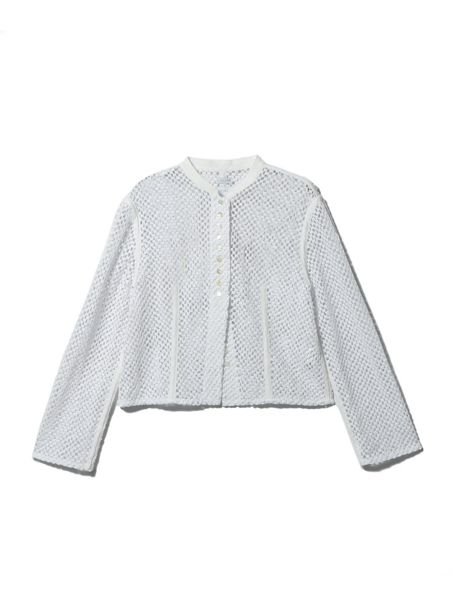 カーディガン COLUMN / レースカーディガン「PERMANENT」 レディース COLUMN / レースカーディガン＜PERMANENT＞｜ESTNATION ONLINE