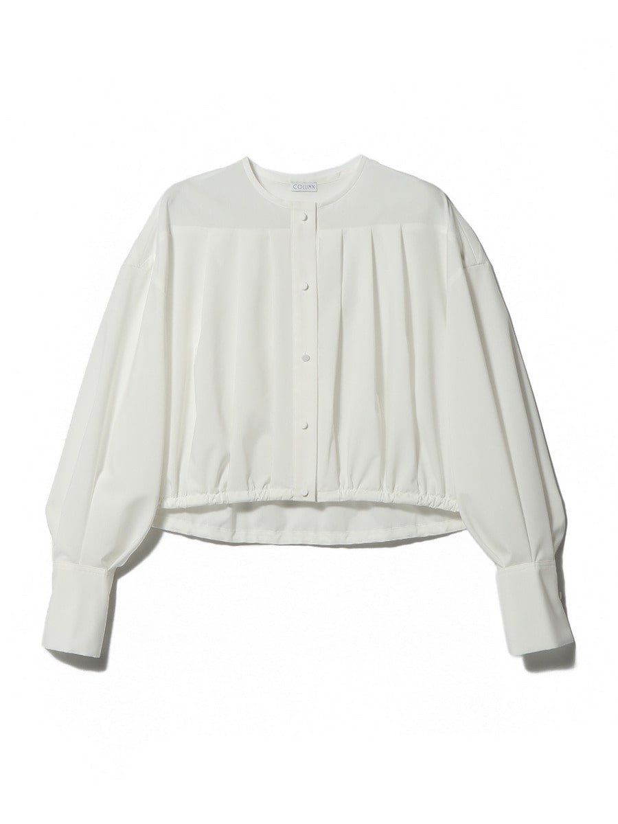 美品 エストネーション COLUMN シアートップス ボリュームブラウス COLUMN / シアーブラウス｜ESTNATION ONLINE STORE