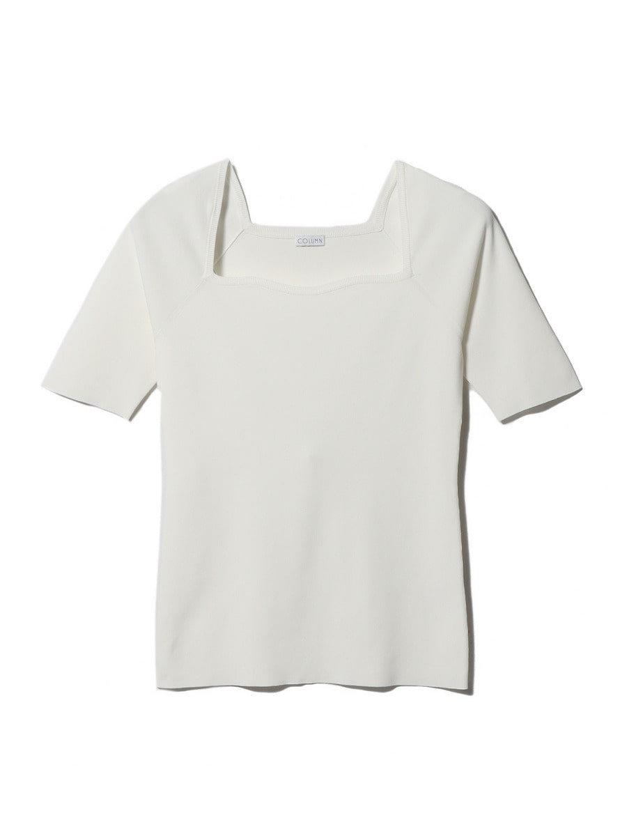 COLUMN / スクエアデコルテニット｜ESTNATION ONLINE STORE