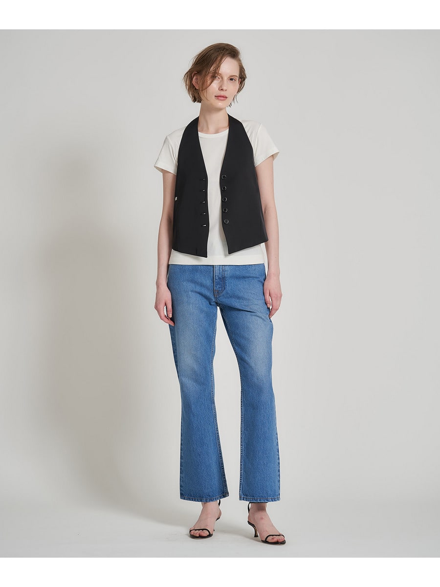【関税込み】Helmut Lang オフホワイト ホルター ベスト Helmut Langのオフホワイト ホルター ベストがセール中