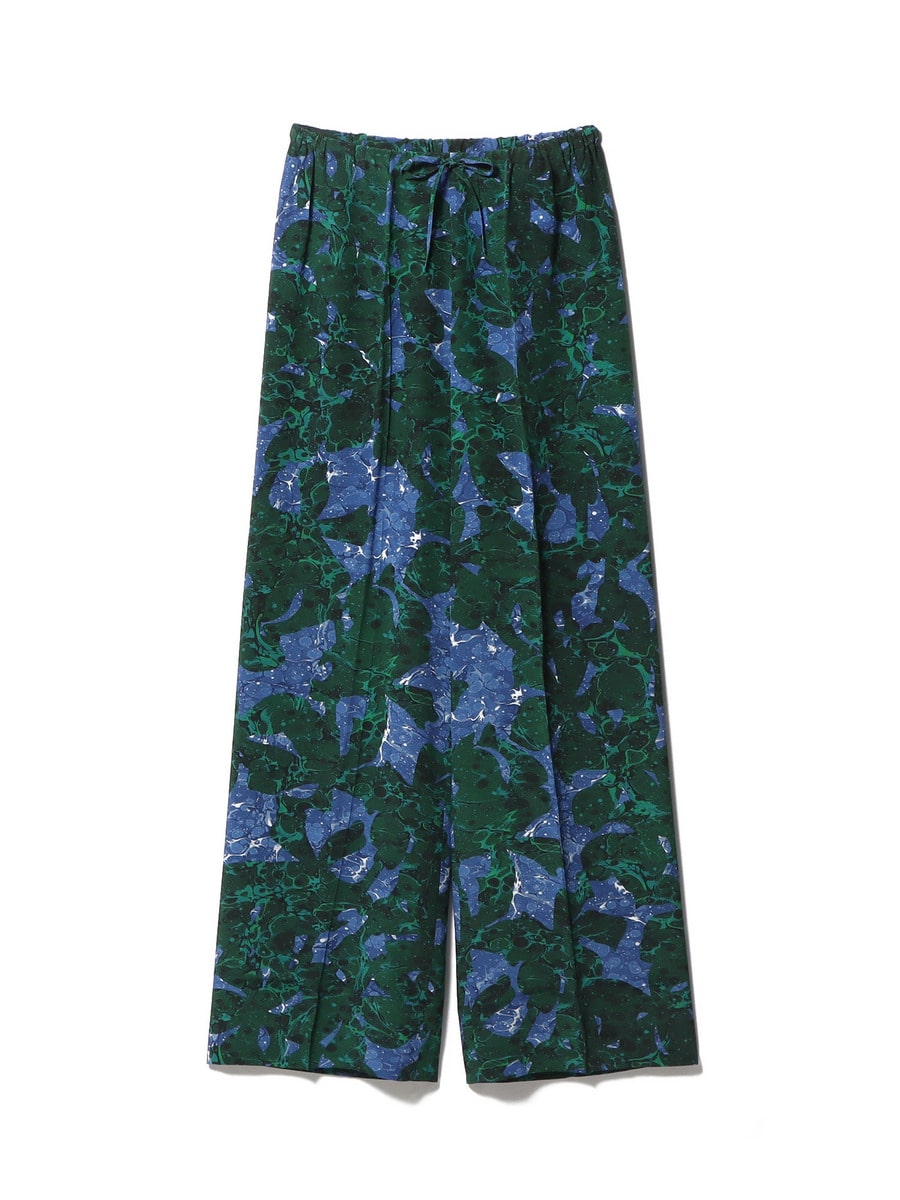 Dries Van Noten フローラル プリント タイ ウエスト レディース