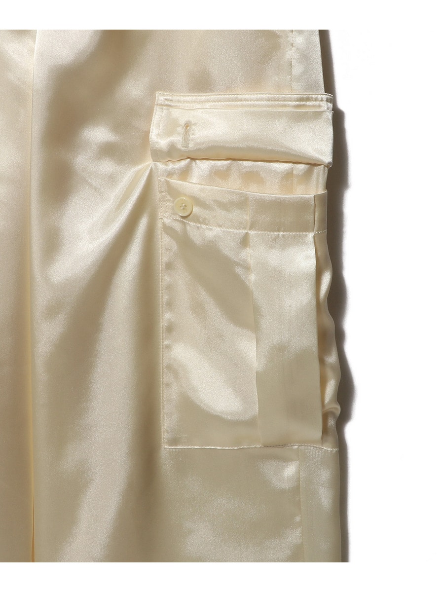 INSCRIRE / サテン カーゴパンツ｜ESTNATION ONLINE STORE