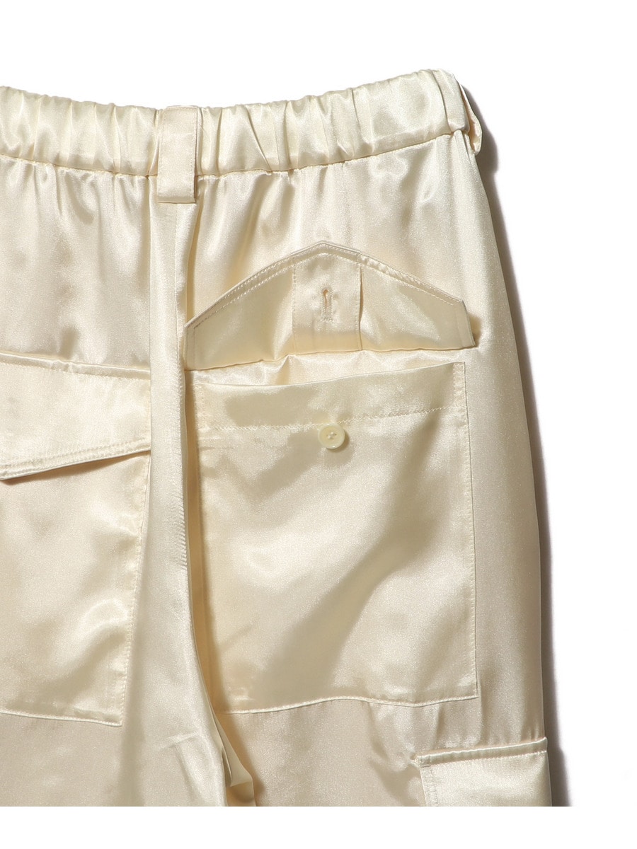 INSCRIRE / サテン カーゴパンツ｜ESTNATION ONLINE STORE