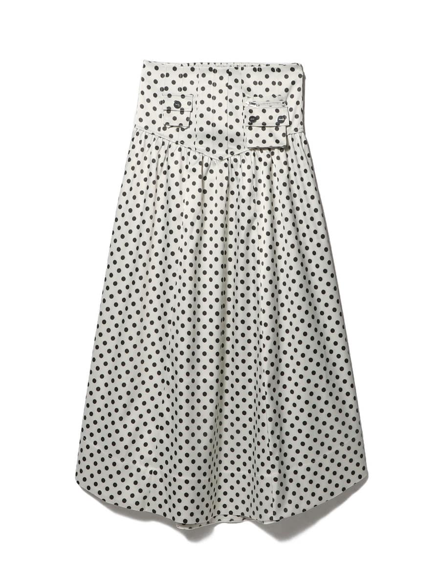 GANNI / ポルカドット マキシスカート|ESTNATION ONLINE STORE GANNI / ポルカドット マキシスカート|ESTNATION ONLINE STORE