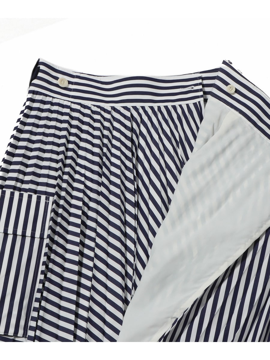 SACAI / コットン ポプリン スカート｜ESTNATION ONLINE STORE