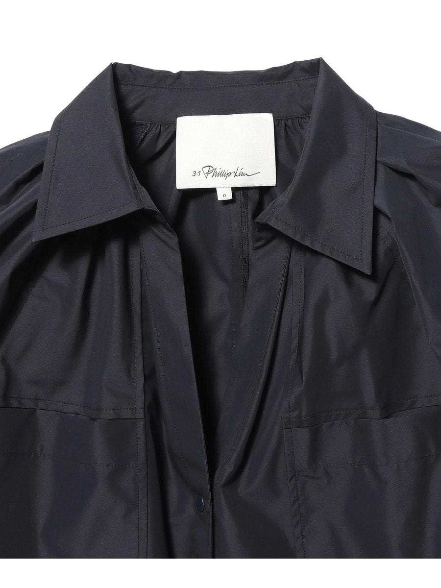 3.1 phillip lim / パフ スリーブ ショート シャツ ドレス 3.1 phillip lim / パフ スリーブ ショート シャツ ドレス